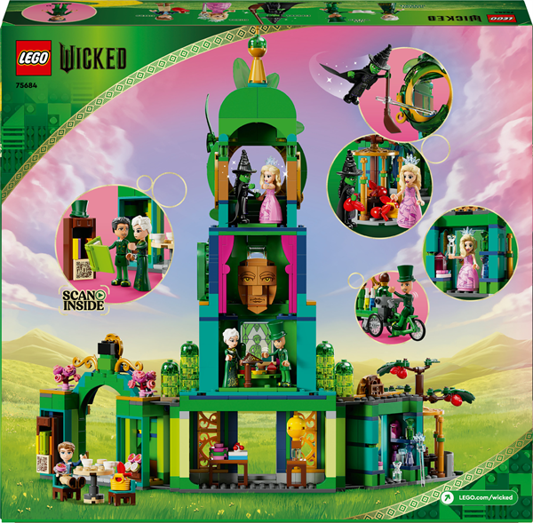 Конструктор LEGO Wicked Ласкаво просимо до Смарагдового міста 945 деталей (75684) - Pampik - 7