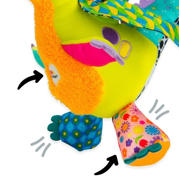 М'яка іграшка-підвіска Lamaze Дракончик махає крилами (L27565) - Pampik - 7