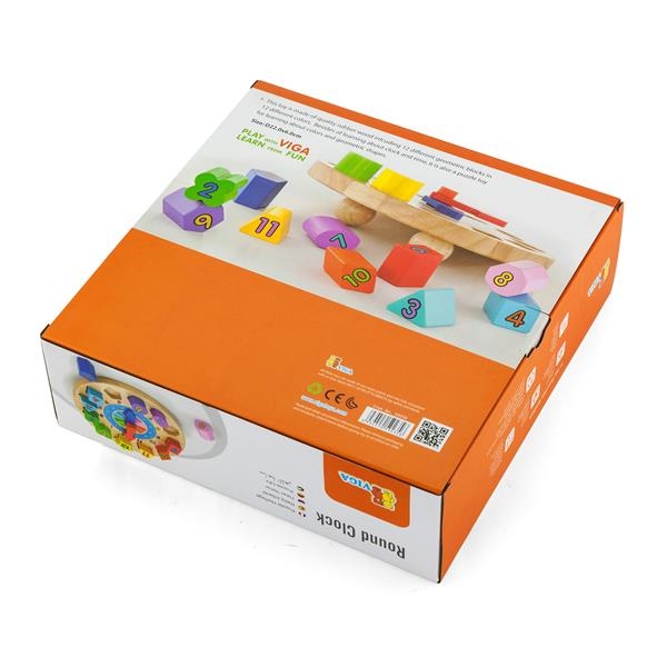 Деревянный пазл-сортер Viga Toys (59235) - Pampik - 3