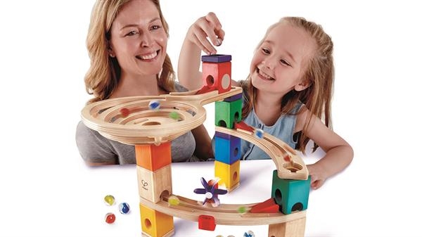 Конструктор-лабиринт Hape Quadrilla Гонка для финиша 58 эл. (E6021) - Pampik - 9