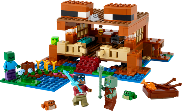 Конструктор LEGO Minecraft Будинок у формі жаби 400 деталей (21256) - Pampik - 4