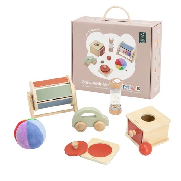 Набір іграшок PolarB Зростаємо разом 6-12 міс. (44262FSC) - Pampik