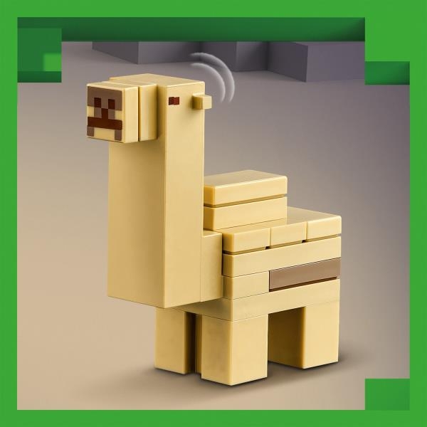 Конструктор LEGO Minecraft Експедиція Стіва в пустелю 75 деталей (21251) - Pampik - 7