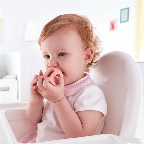 Набор погремушек Hape Геометрические фигуры 3 в 1 (E0454) - Pampik - 2