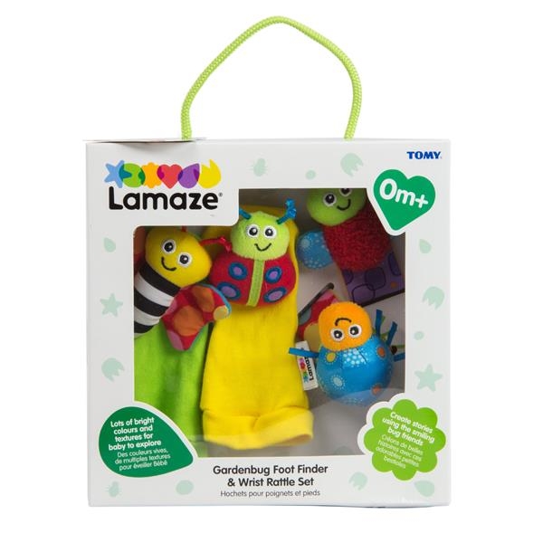Набор погремушек Lamaze для запястий и ног (L27634) - Pampik - 3