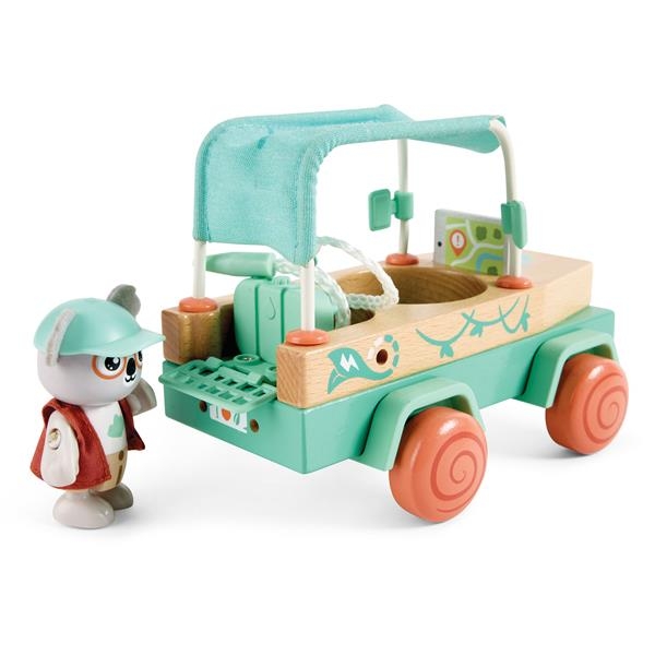 Игровой набор Hape Приключения на внедорожнике (E3422) - Pampik - 5