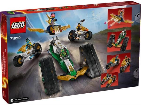 Конструктор LEGO NINJAGO Комбі-автомобіль команди ніндзя (71820) - Pampik - 2