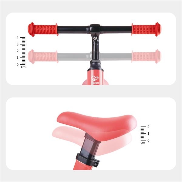 Биговел двухколесный Hape Новое исследование, розовый (E8653) - Pampik - 3