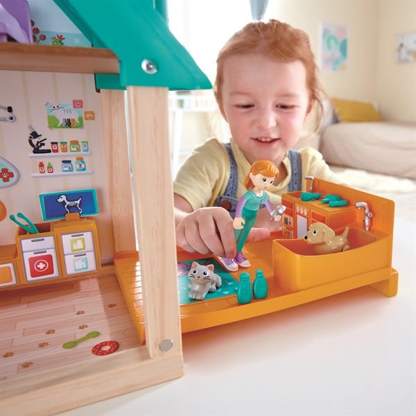 Игровой набор Hape Ветеринарная клиника (E3408) - Pampik - 4