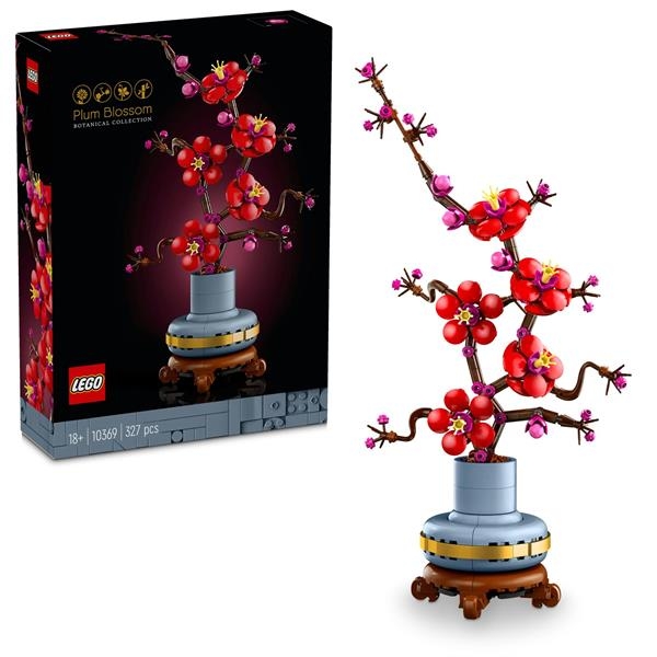 Конструктор LEGO Botanicals Сливовий цвіт 327 деталей (10369) - Pampik - 2
