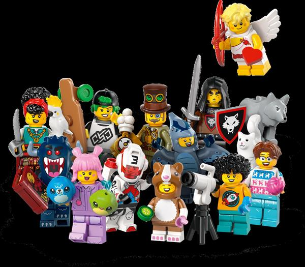 Фігурка-сюрприз для конструкторів LEGO Minifigures S27, 9 деталей (71048) - Pampik - 4