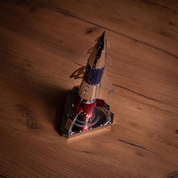 Колекційна модель-конструктор Metal Time Ad Astra Космічна ракета механічна (MT050) - Pampik - 3