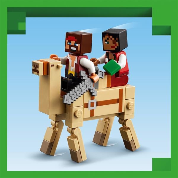 Конструктор LEGO Minecraft Подорож на піратському кораблі 166 деталей (21259) - Pampik - 7