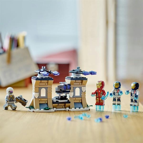 Конструктор LEGO Super Heroes Залізна людина і Залізний легіон проти солдата Гідри 135 деталей (76288) - Pampik - 10