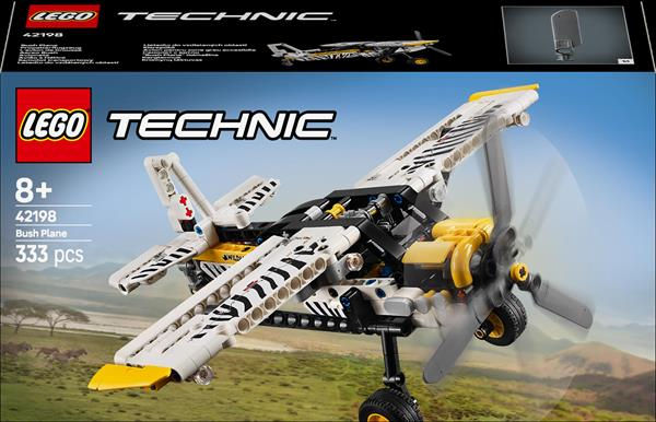 Конструктор LEGO Technic Буш-літак 333 деталі (42198) - Pampik
