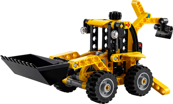 Конструктор LEGO Technic Екскаватор-навантажувач 104 деталі (42197) - Pampik - 4