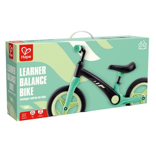 Беговел двухколесный Hape, зеленый (E1208) - Pampik - 5