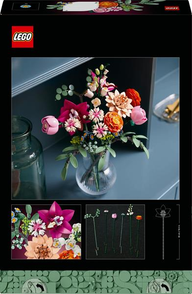 Конструктор LEGO Botanicals Милий рожевий букет квітів 749 деталей (10342) - Pampik - 3