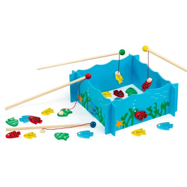 Развивающая игра Viga Toys Рыбалка (56305) - Pampik