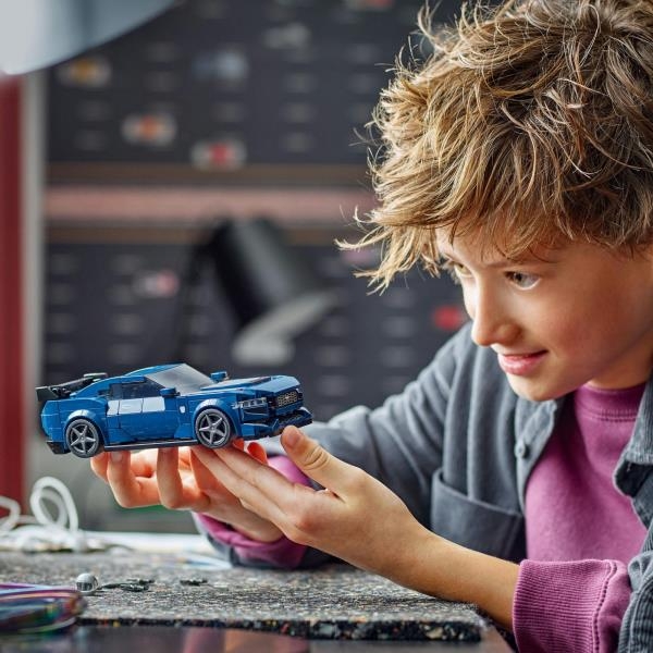 Конструктор LEGO Speed Champions Спортивний автомобіль Ford Mustang Dark Horse 344 деталі (76920) - Pampik - 6