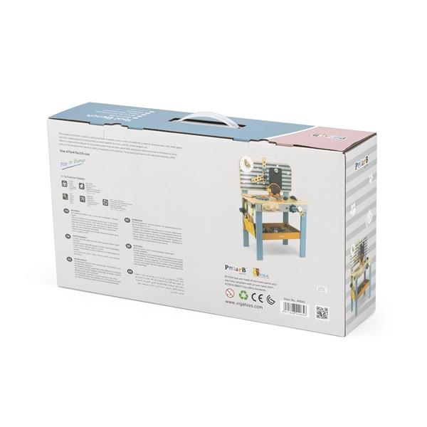 Деревянный верстак с инструментами PolarB (44065N) - Pampik - 7