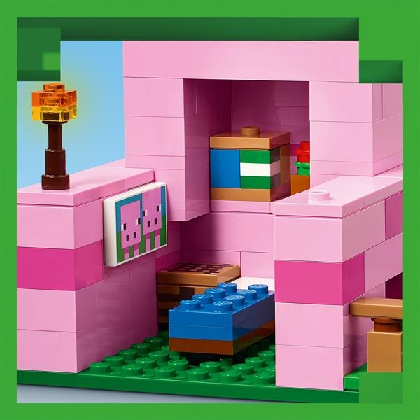 Конструктор LEGO Minecraft Будинок для поросят 238 деталей (21268) - Pampik - 6