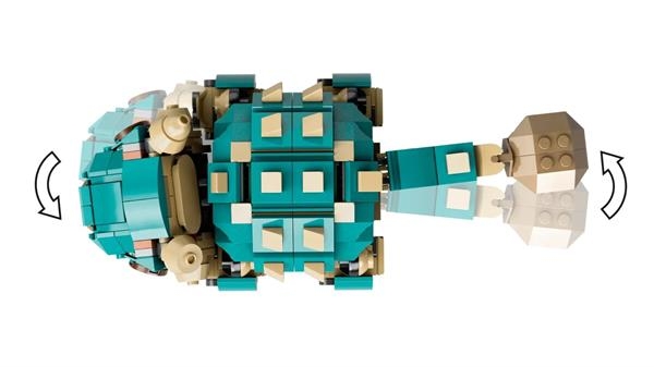 Конструктор LEGO Jurassic World Малюк Бампі Анкілозавр 358 деталей (76962) - Pampik - 5