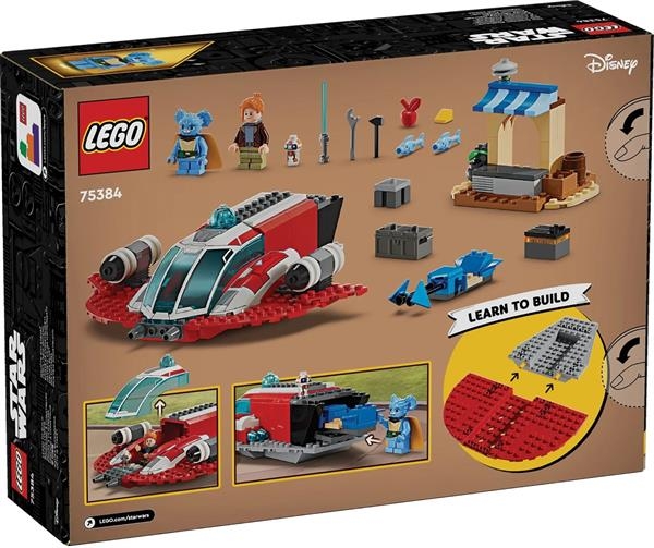 Конструктор LEGO Star Wars Багряний вогняний яструб 136 деталей (75384) - Pampik