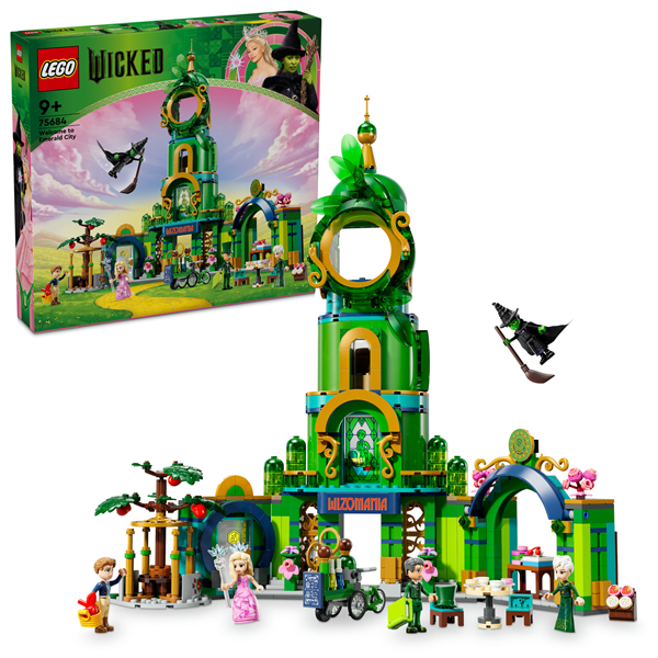 Конструктор LEGO Wicked Ласкаво просимо до Смарагдового міста 945 деталей (75684) - Pampik