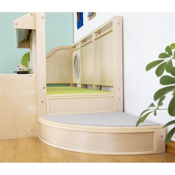 Дерев'яний ігровий комплекс University Кухня з подіумом (U0504) - Pampik - 4