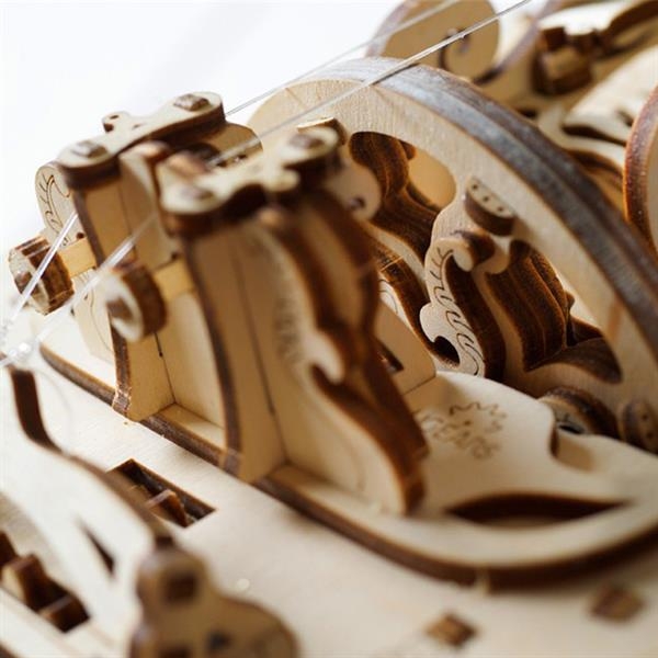 Дерев'яний механічний 3D конструктор Ugears Харді-Гарді (70030) - Pampik - 4