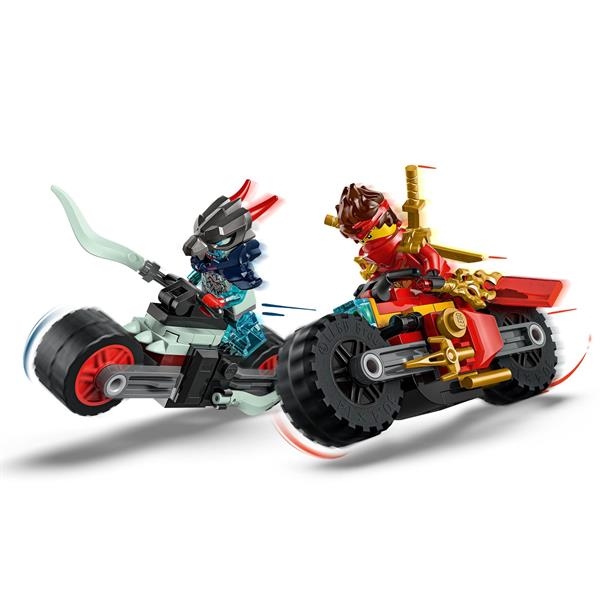 Конструктор LEGO NINJAGO Швидкісні перегони Кая на мотоциклі, 79 деталей (71838) - Pampik - 4