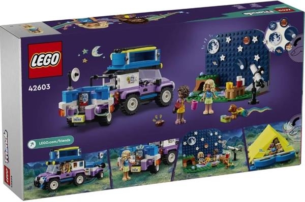 Конструктор LEGO Friends Кемпінговий автомобіль для спостереження за зірками (42603) - Pampik - 11