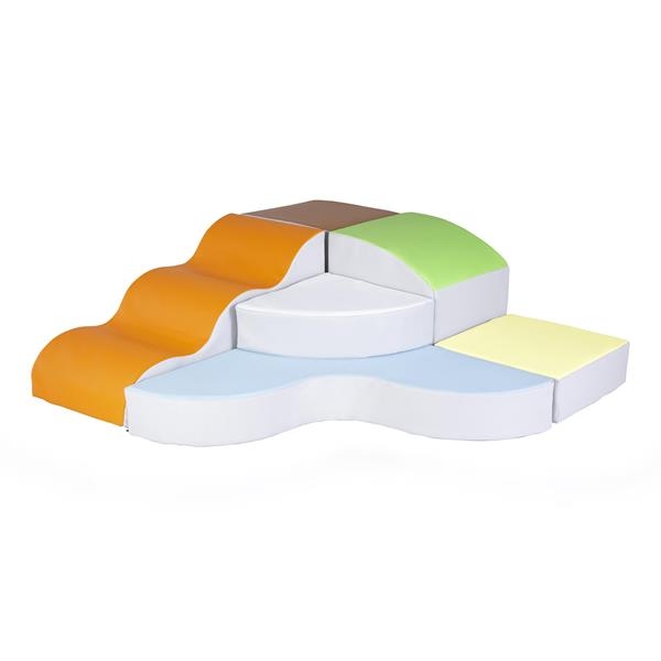 М'який ігровий комплекс University Хвиляста гірка (SLC2571) - Pampik