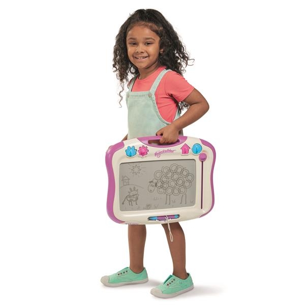 Магнітна дошка для малювання Megasketcher фіолетова (E73512) - Pampik - 7