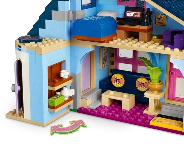 Конструктор LEGO Friends Родинні будинки Оллі й Пейслі (42620) - Pampik - 8