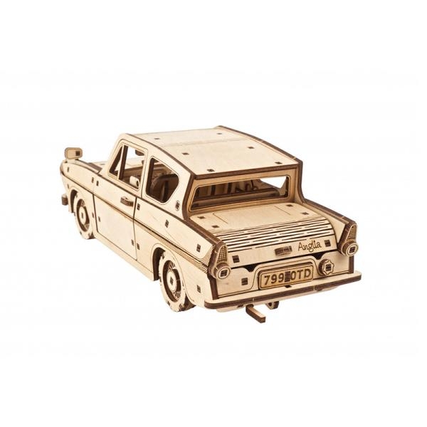 Деревянный механический 3D конструктор Ugears Летающий Форд Англия (70173) - Pampik - 2