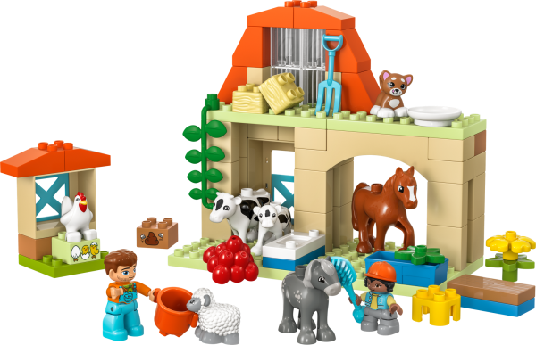 Конструктор LEGO DUPLO Town Догляд за тваринами на фермі 74 деталі (10416) - Pampik - 2
