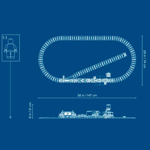 Конструктор LEGO City Вантажний поїзд 1226 деталей (60198) - Pampik - 7