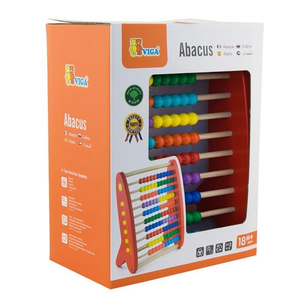 Деревянная счета Viga Toys (59718) - Pampik - 2