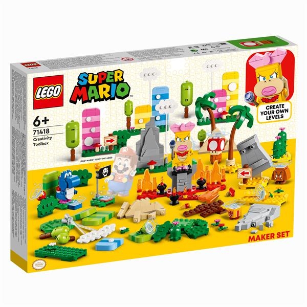 Конструктор LEGO Super Mario Набір для творчості для майстрів 588 деталей (71418) - Pampik