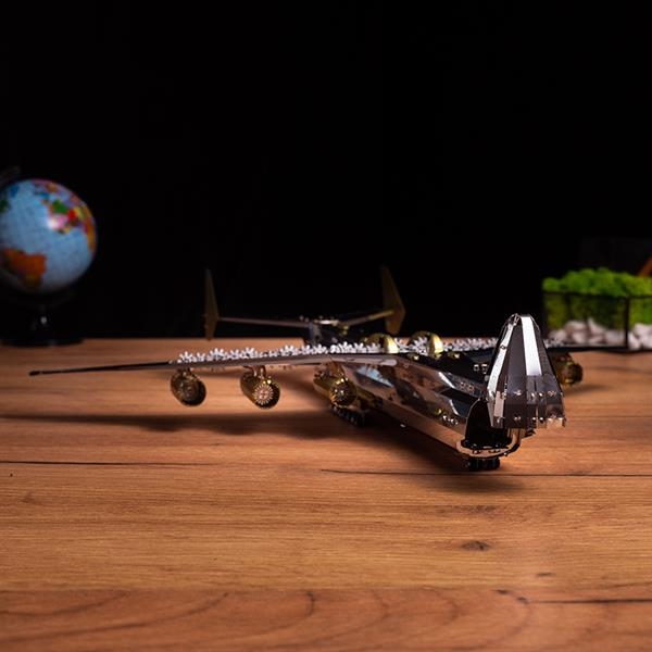 Колекційна модель Metal Time Ukrainian Dream Exclusive Edition Ан-225 Мрія, двокольорова, зібрана (MT001EE/READY) - Pampik - 6