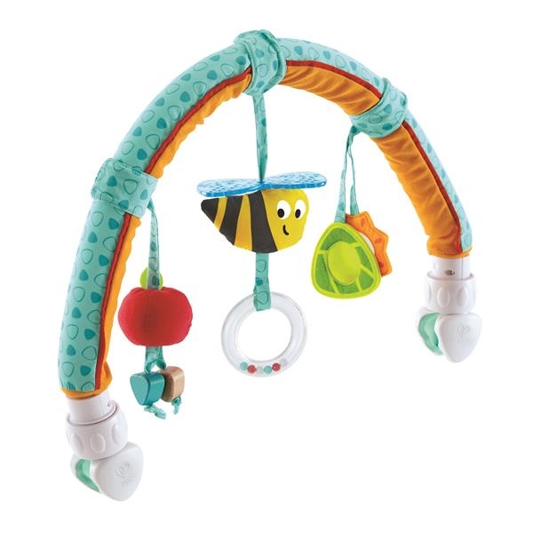 Дуга на коляску і автокрісло Hape Друзі в саду (E0023) - Pampik