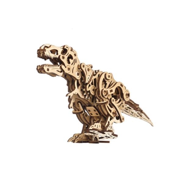 Деревянный механический 3D конструктор Ugears Тиранозавр (70203) - Pampik - 3