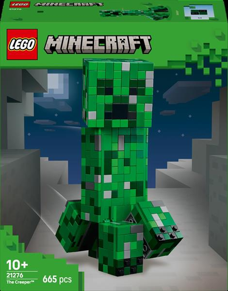 Конструктор LEGO Minecraft Кріпер, 665 деталей (21276) - Pampik