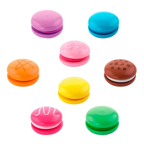 Игрушечные продукты Viga Toys Печенье макароны из дерева 8 шт. (50807) - Pampik