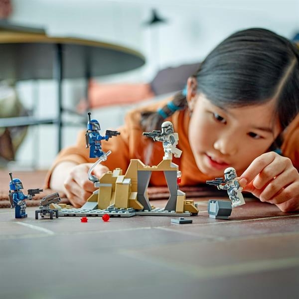 Конструктор LEGO Star Wars Бойовий комплект Засідка на Мандалорі 109 деталей (75373) - Pampik - 8