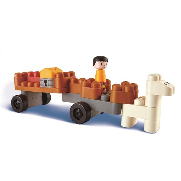 Конструктор PolyM Середньовічний замок, 310 деталей (760026) - Pampik - 4