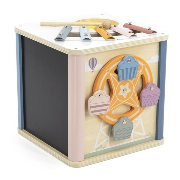 Бизикуб деревянный PolarB 8 в 1 (44098) - Pampik - 4