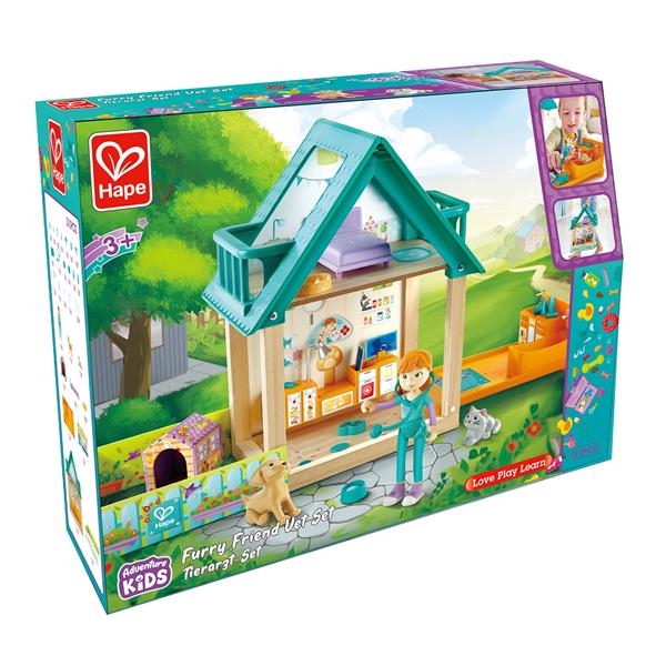 Игровой набор Hape Ветеринарная клиника (E3408) - Pampik - 17